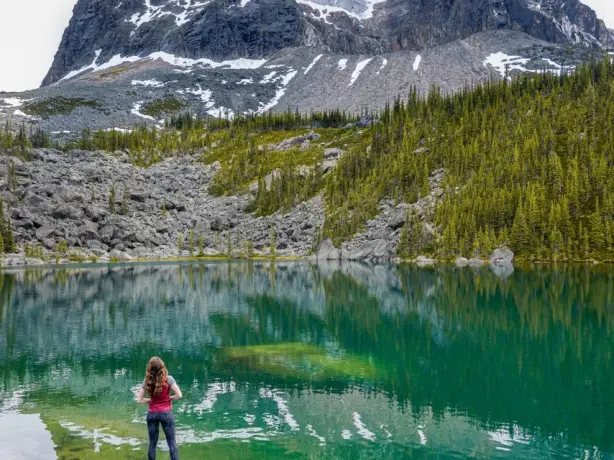 Mountain Lake Tonquin Valley medium 1