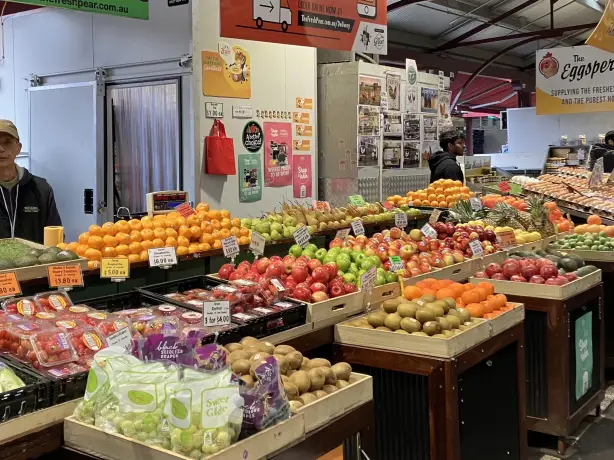 AU Melbourne Queen Victoria Markets Fruit Travel Essence