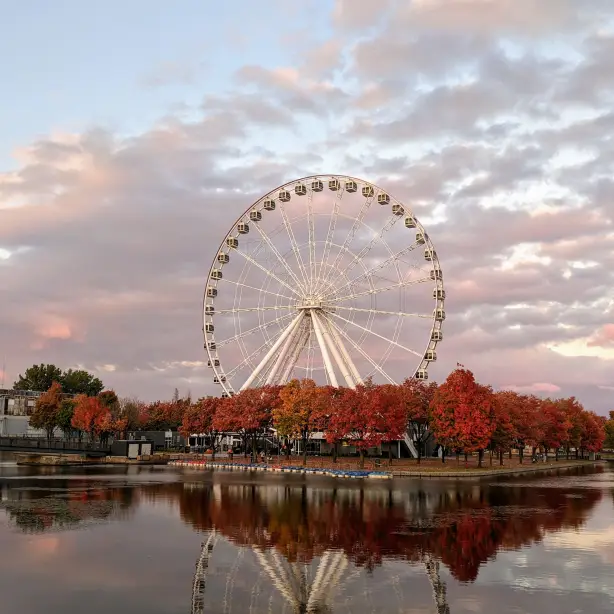 CA Montreal Old Montreal port ferris wheel galaad aerilys unsplash