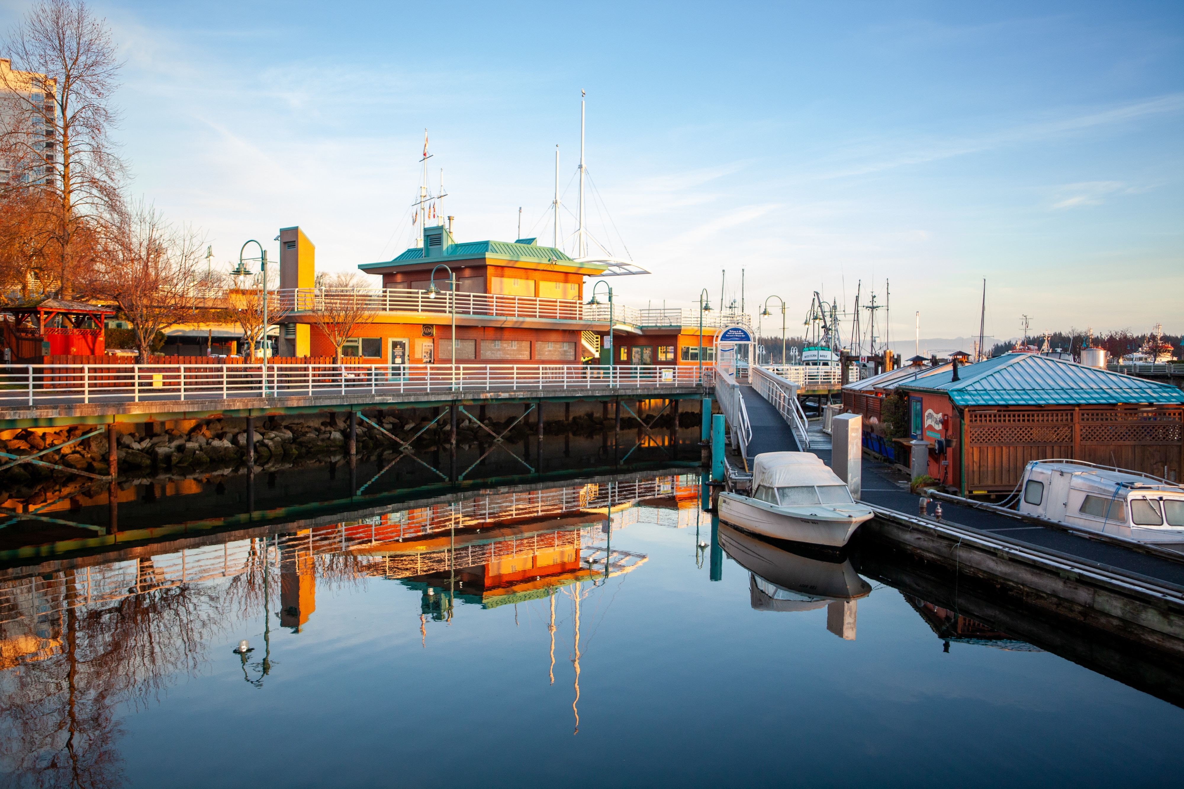 CA BC Nanaimo harbour rick hyne unsplash