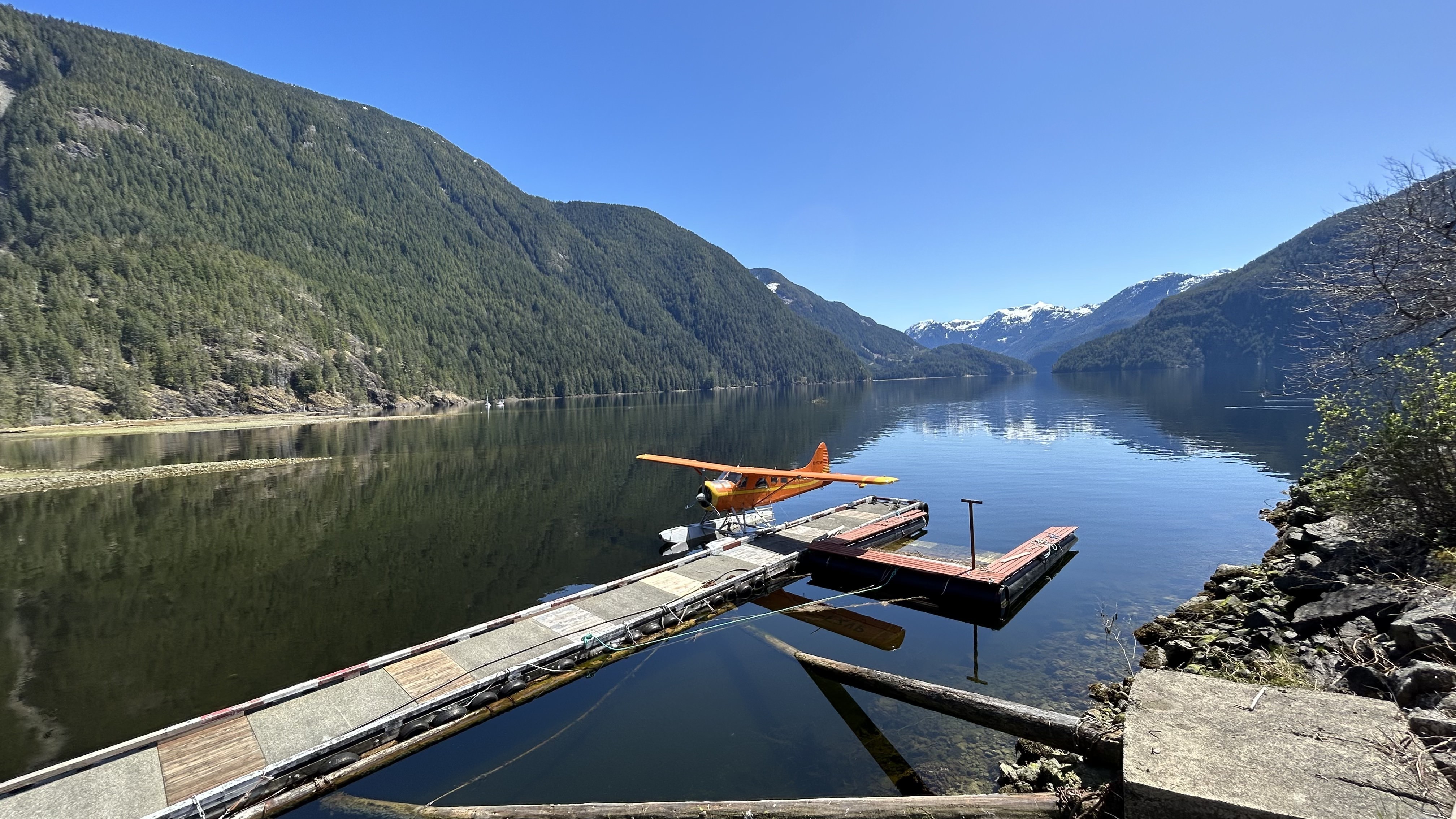 CA British Columbia Campbell River sea plane