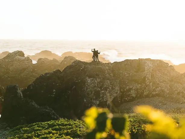 CA British Columbia Pacific Rim National Park couple sunset devon mackay unsplash