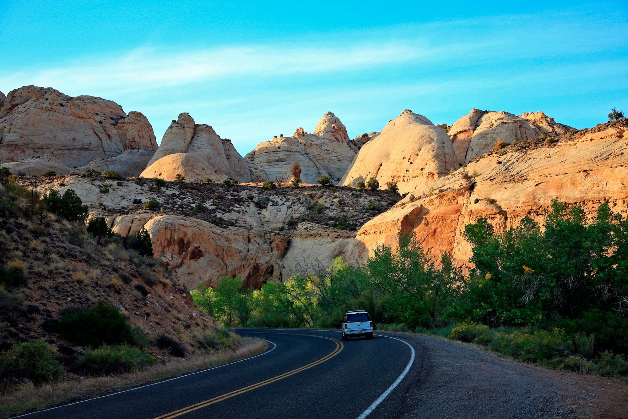 Capitol Reef National Park Utah Highway CR Steve Greenwood