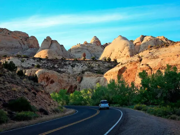 Capitol Reef National Park Utah Highway CR Steve Greenwood