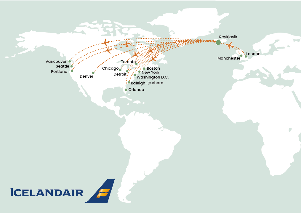 LA UK Icelandair