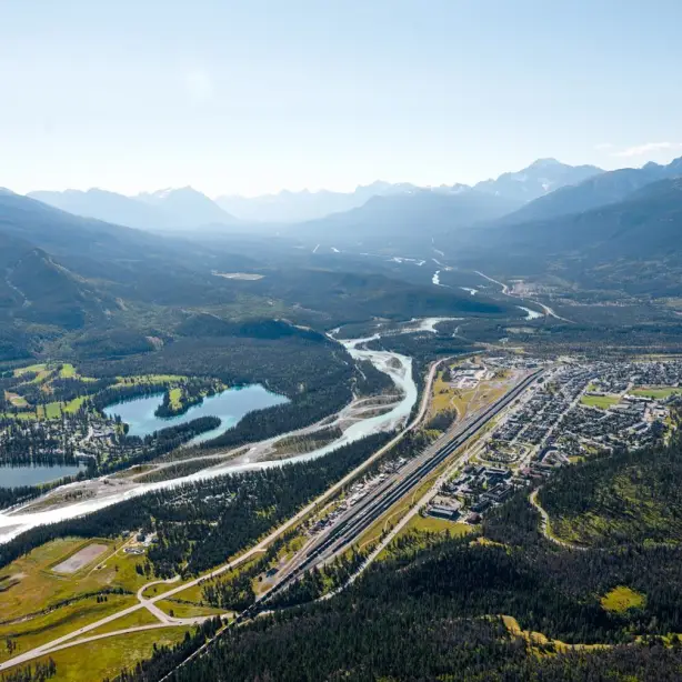 Jasper Townsite Aerial CR Celina Frisson medium
