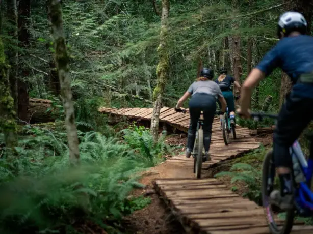 Kanada british Columbia Vancouver island Fahrrad