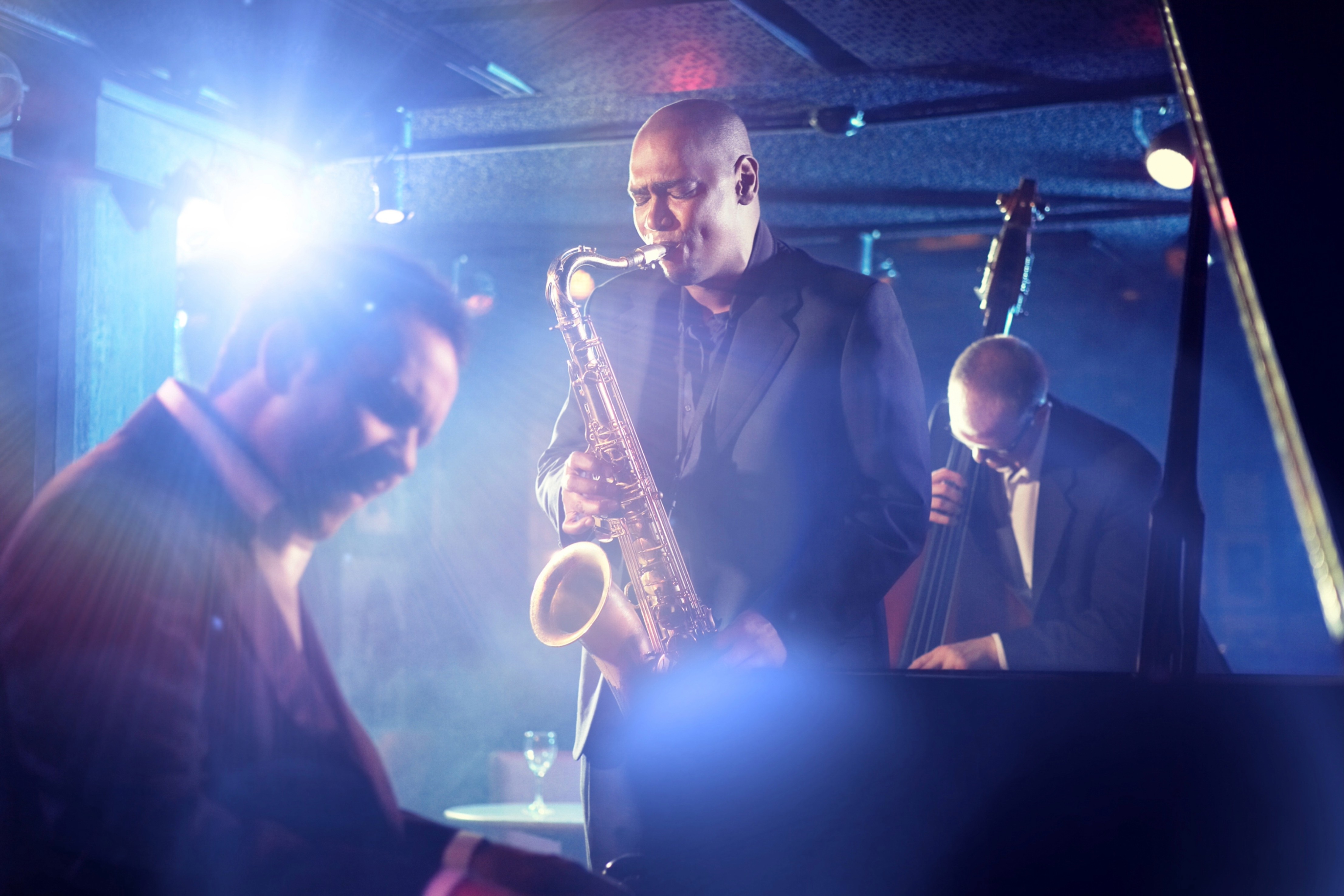 Jazz musician generic canva