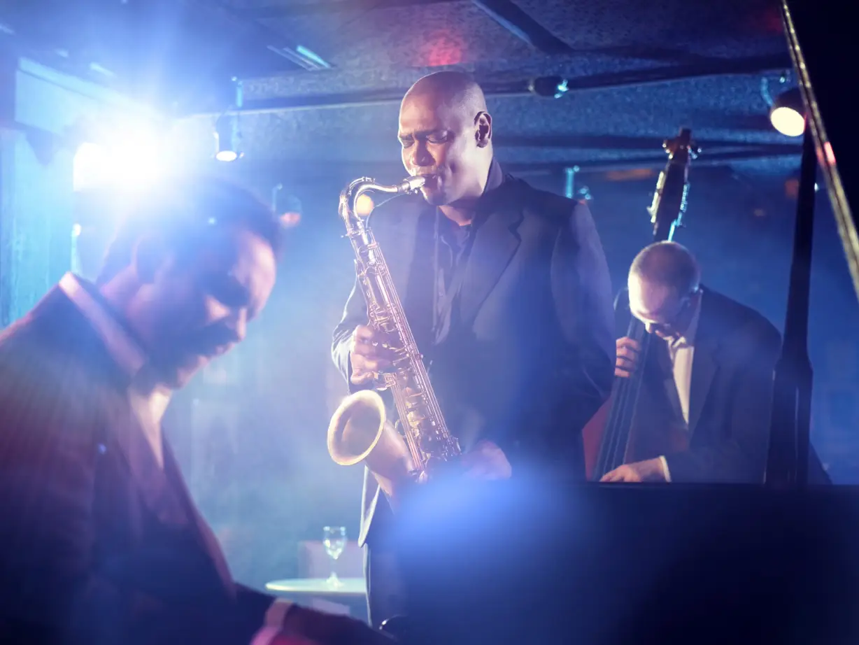 Jazz musician generic canva