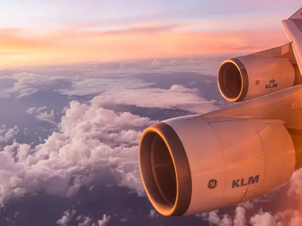 KLM Plane