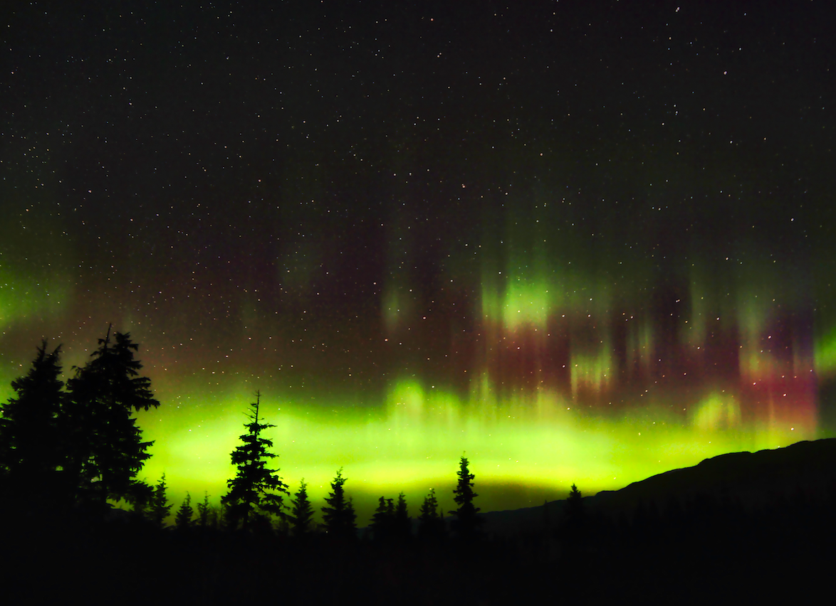 Kanada British Columbia Nordlichter