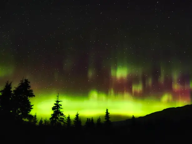 Kanada British Columbia Nordlichter
