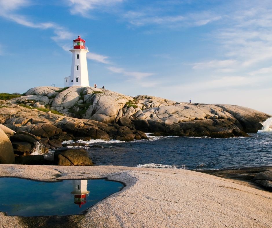 LA CAN destination East Canada light house