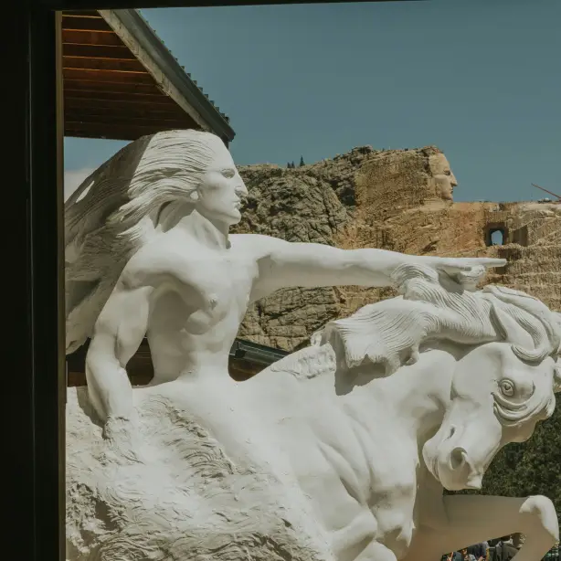LA USA South Dakota Black Hills Crazy Horse Monument conner baker unsplash