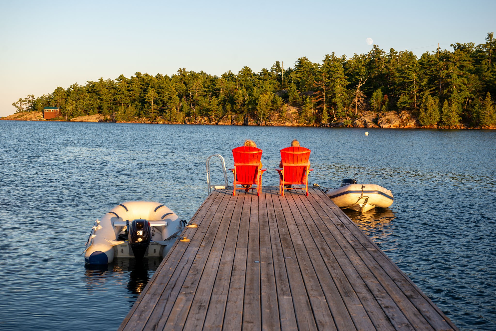 LA destination Atlantic East Canada waterfront deck