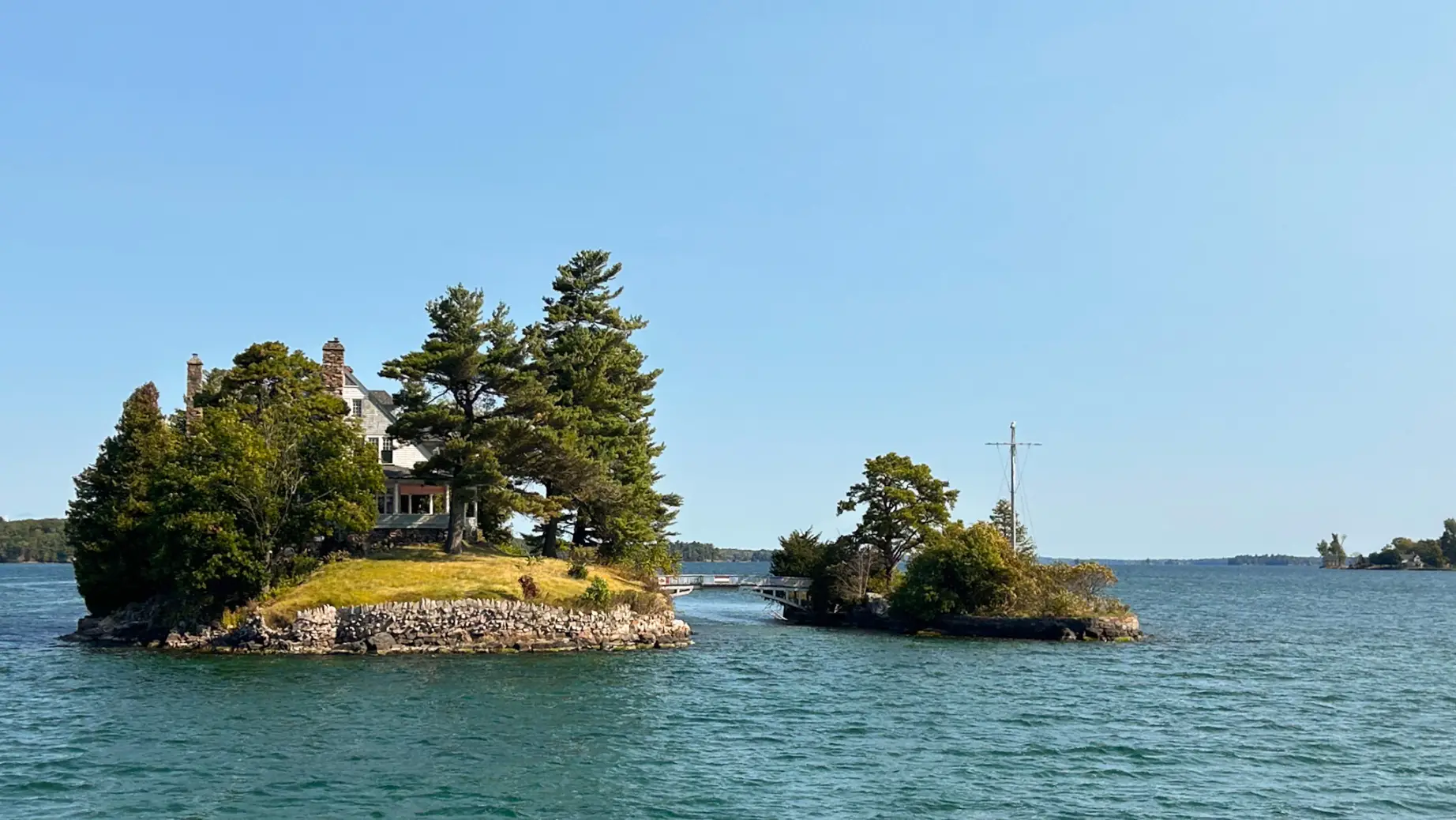 LA destination East Canada 1000 islands cottage