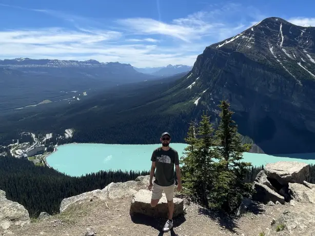 LA Canada team picture Luke Lake Louise Banff