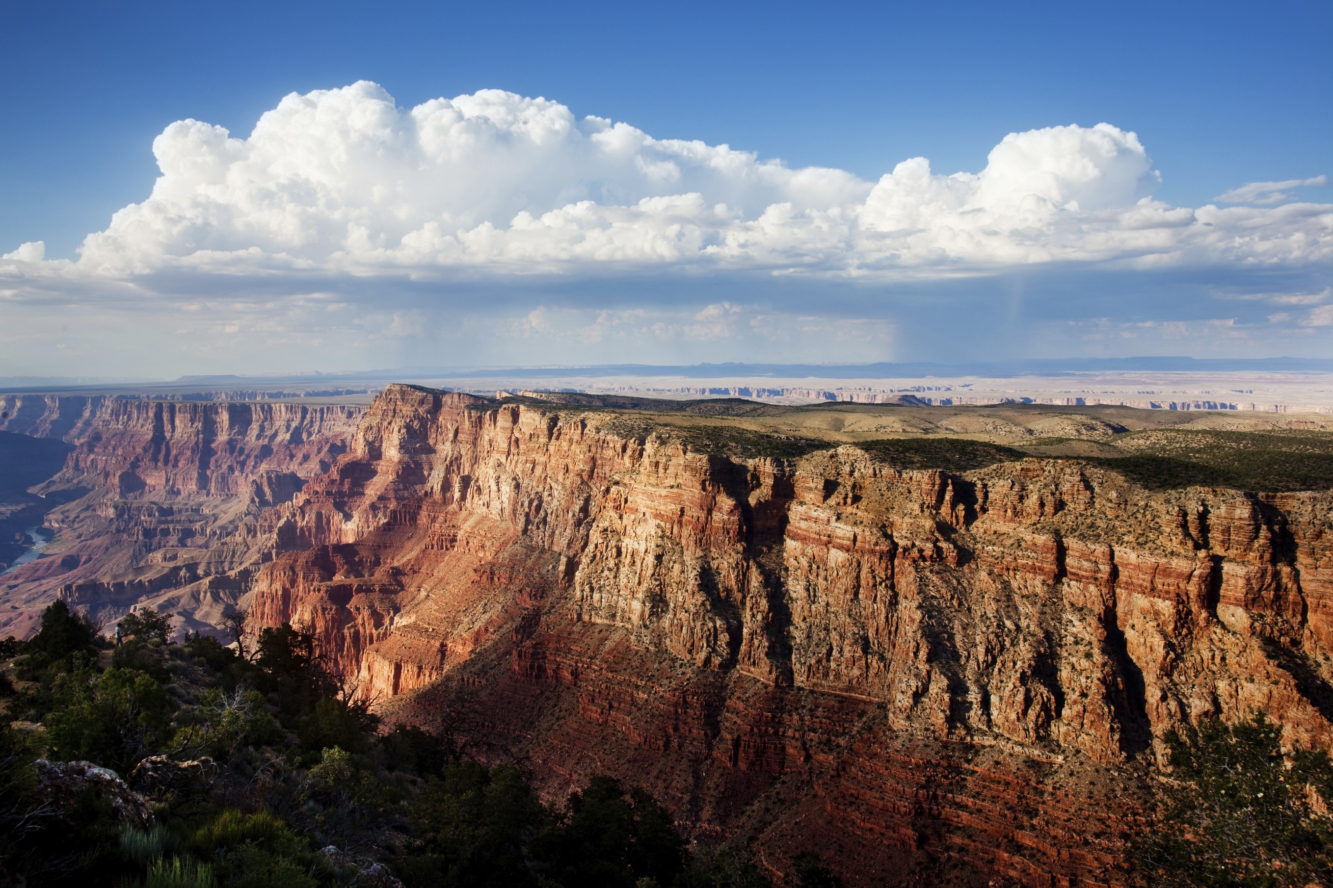US Arizona las 01 grand canyon south rim from the edge 2