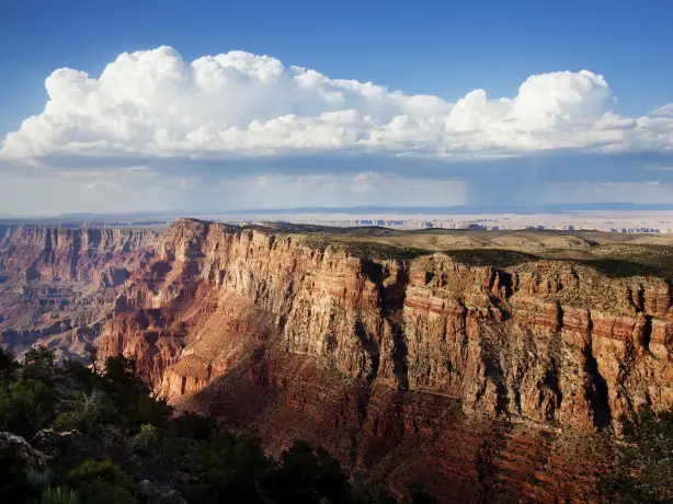 US Arizona las 01 grand canyon south rim from the edge 2