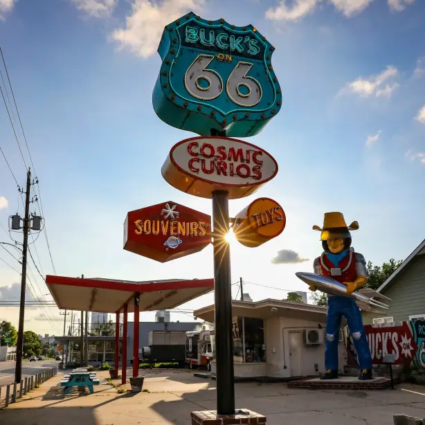 Route 66 USA Tulsa Schilder