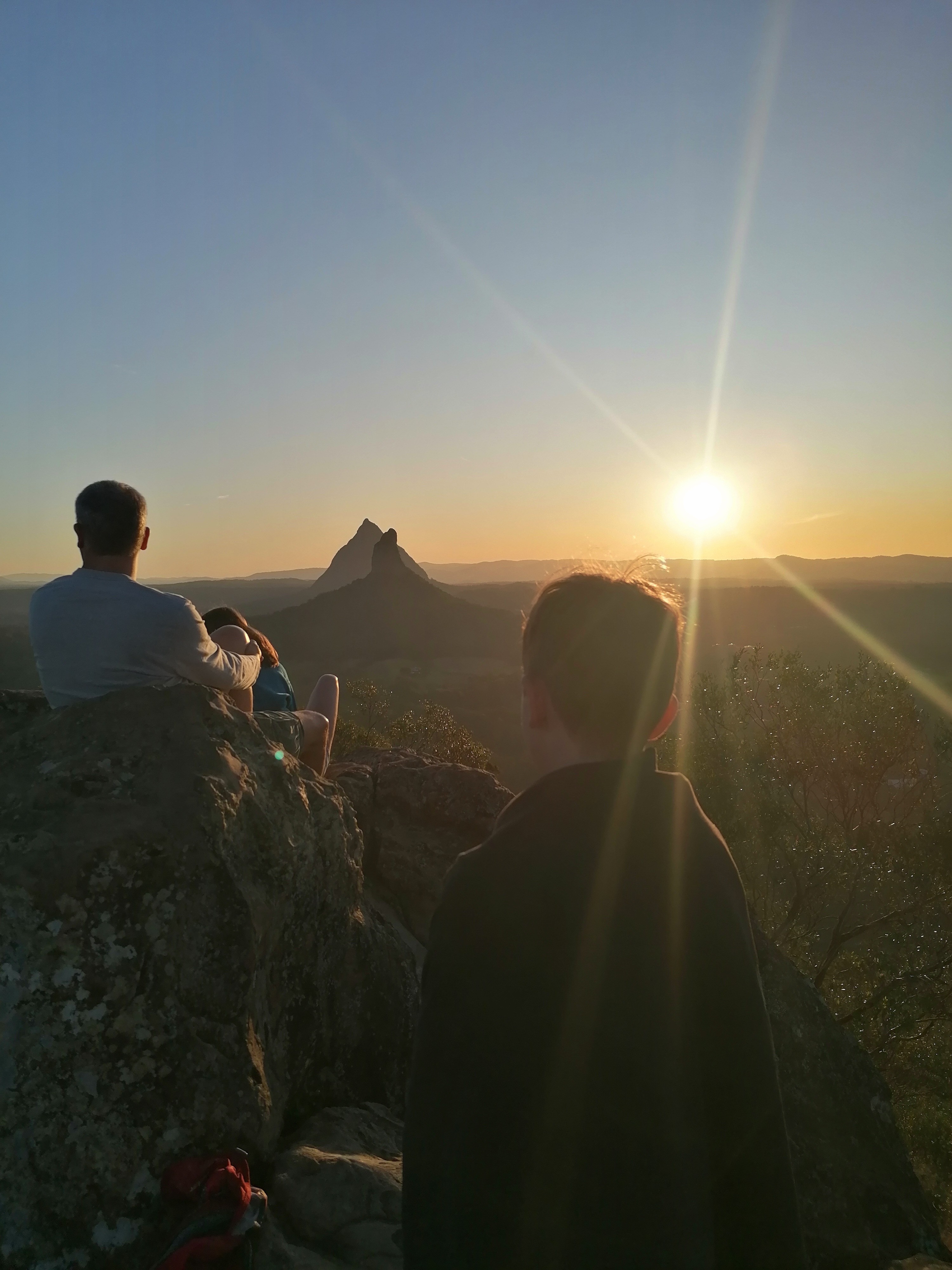 Sunset from Mount Ngungun