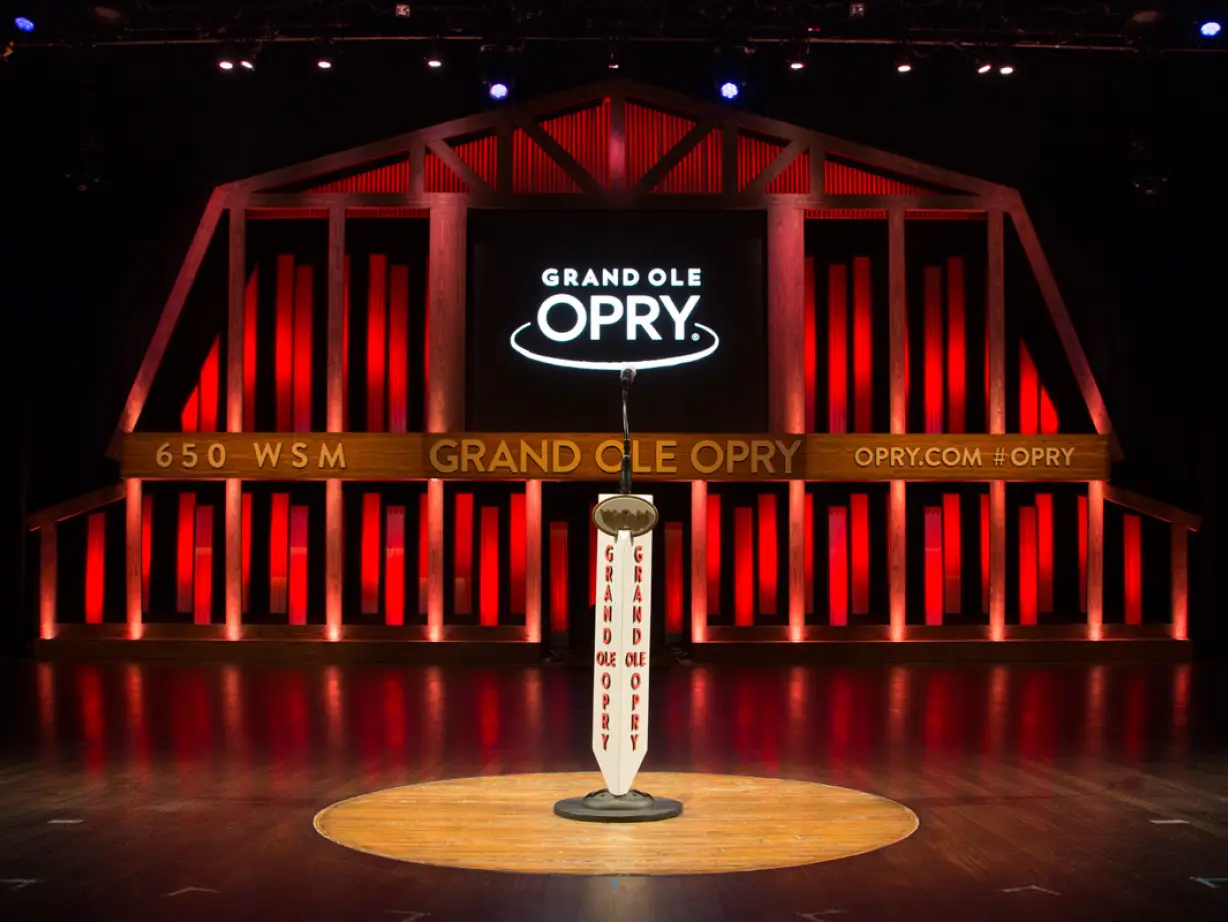 Tennessee Nashville Opry Stage