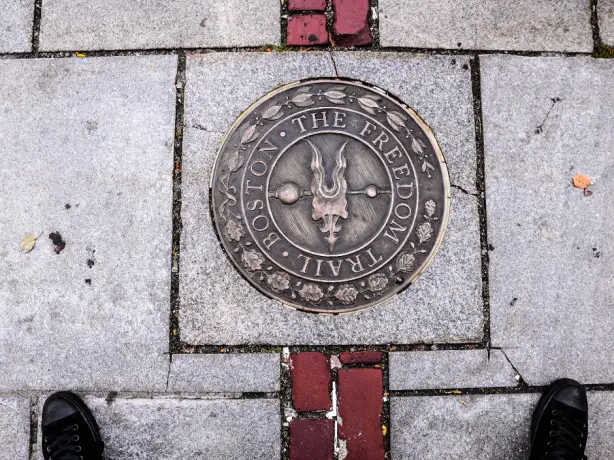 US New England Boston Freedom trail