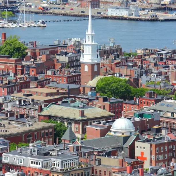 US New England Boston North End