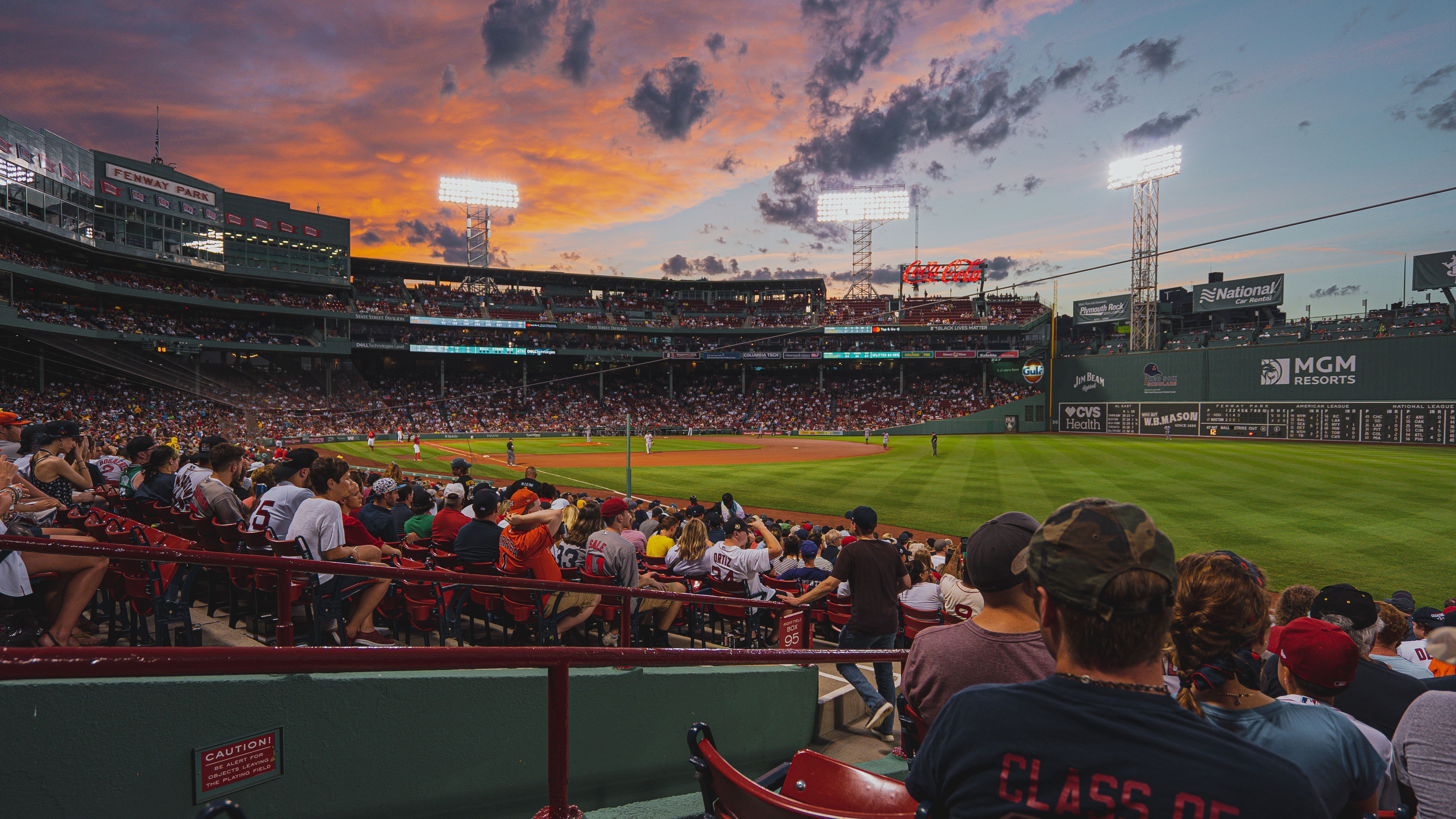 US New England Boston Red Sox game stadium