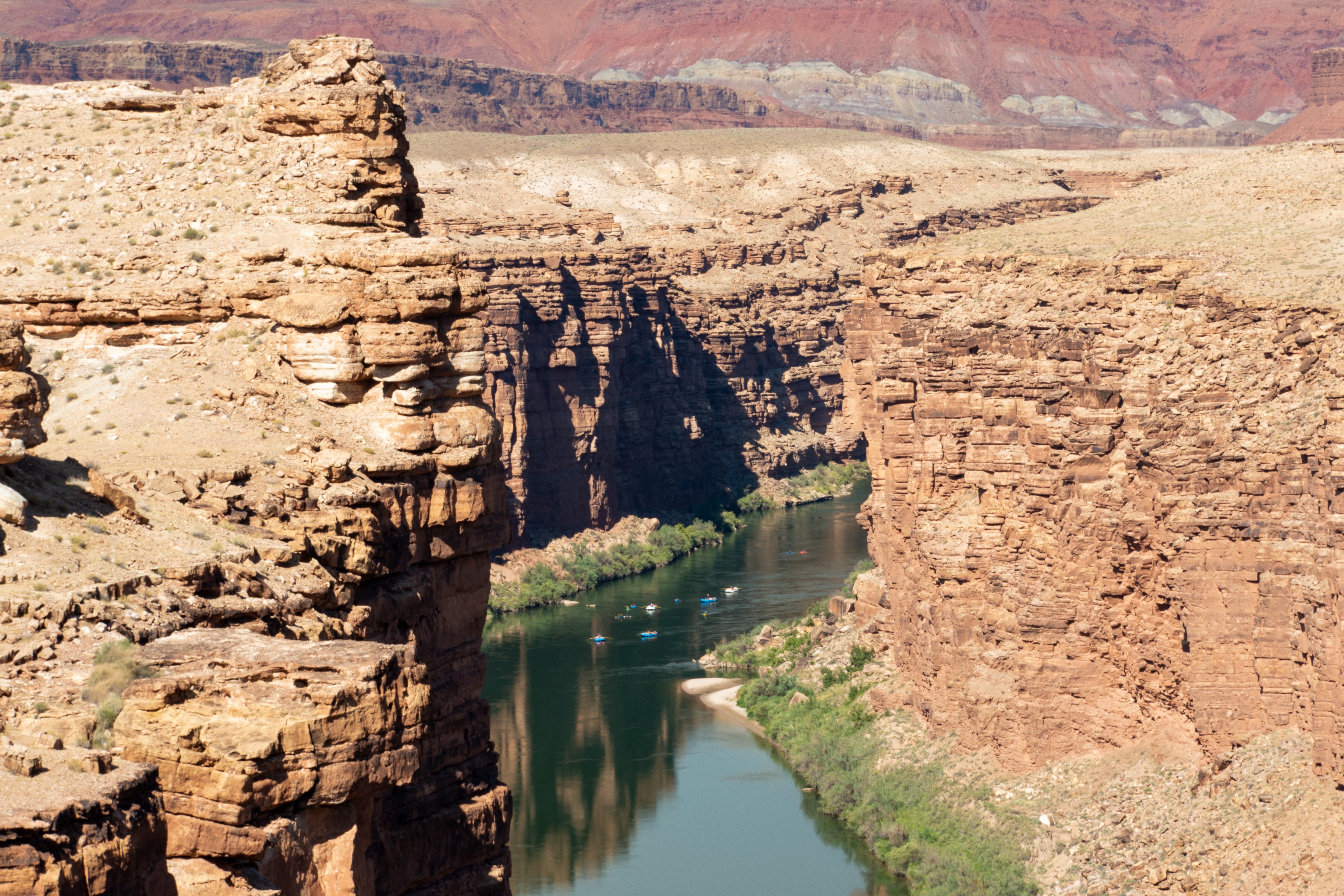 US Arizona Page Horseshoe Bend river rafting