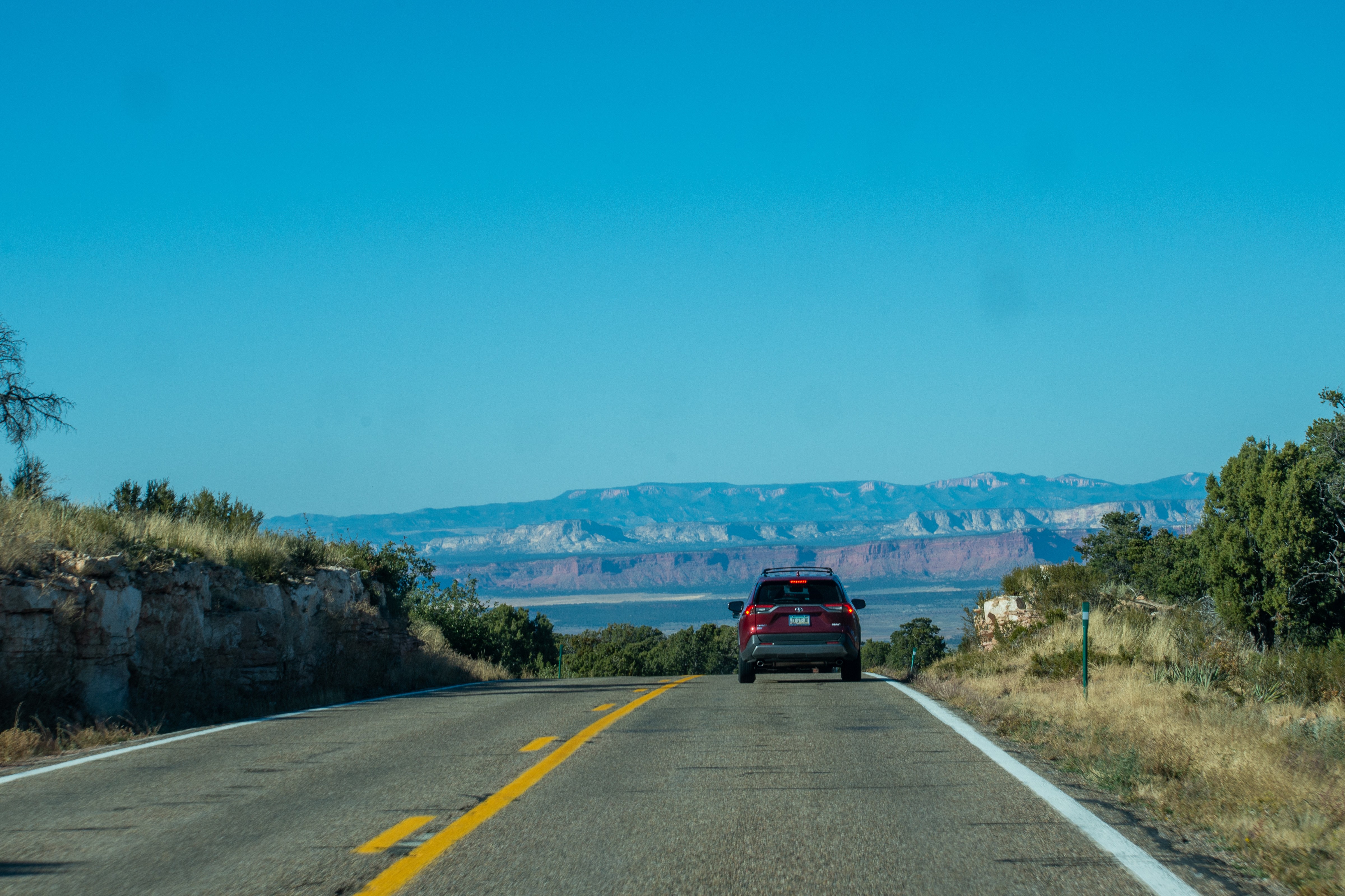US Arizona Page Horseshoe Bend road drive