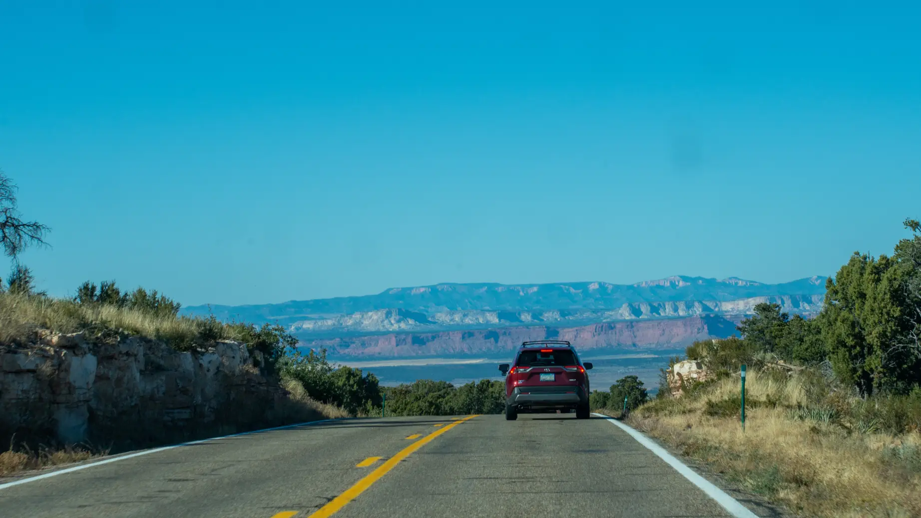 US Arizona Page Horseshoe Bend road drive
