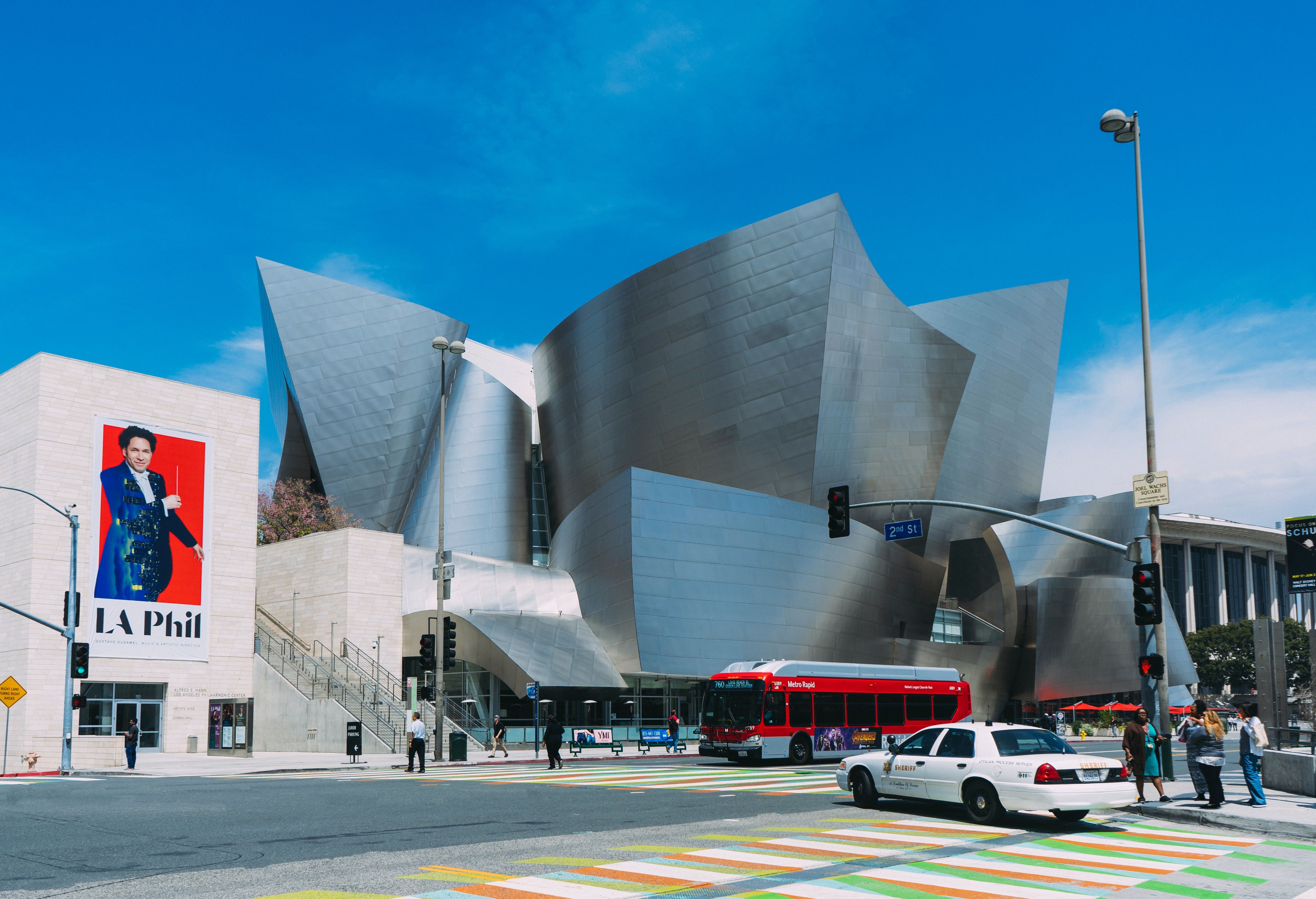 US California LA Disney Concert Hall anthony fomin unsplash