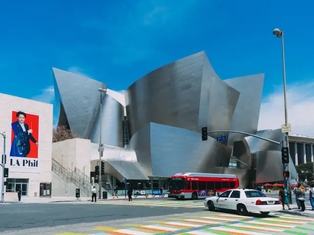 US California LA Disney Concert Hall anthony fomin unsplash