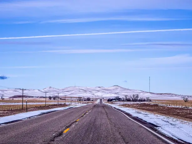 US South Dakota winter snow engin yapici unsplash