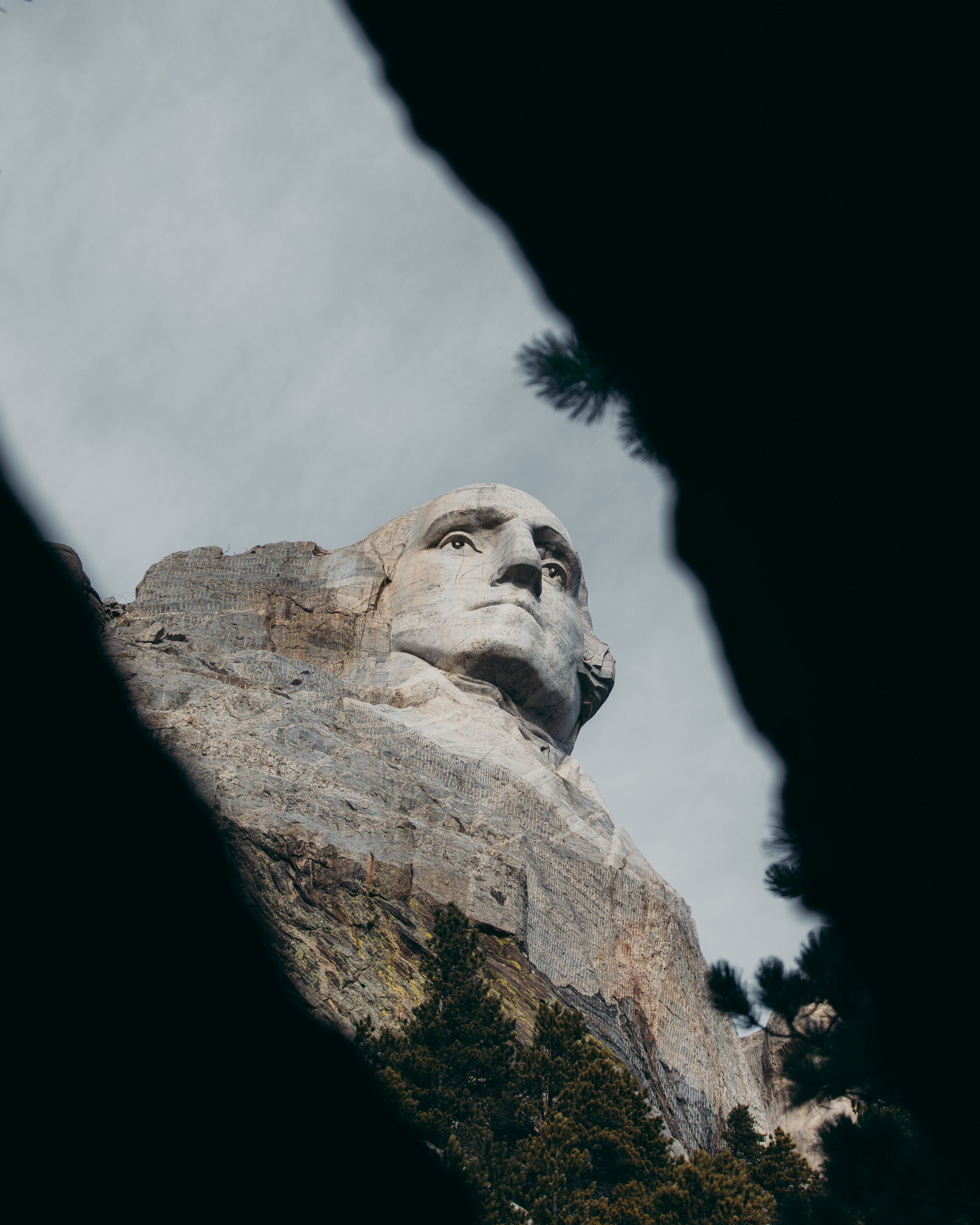 US South Dakota Mount Rushmore Washington nate johnston unsplash