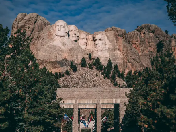US South Dakota Mount Rushmore monument entrance josh miller unsplash