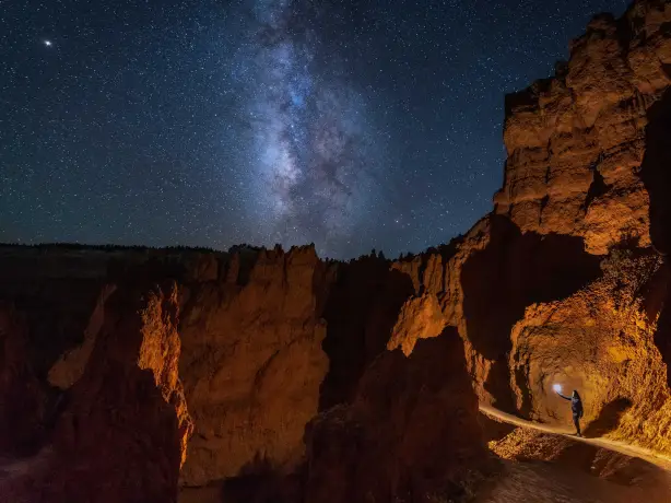 US Utah Bryce Canyon NP night sky stars ken cheung unsplash