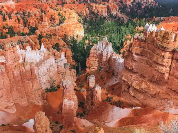 US Utah Bryce Canyon NP aerial view luca bravo unsplash