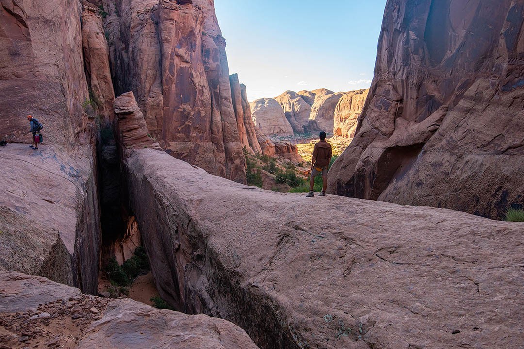 US Utah Moab canyoneering