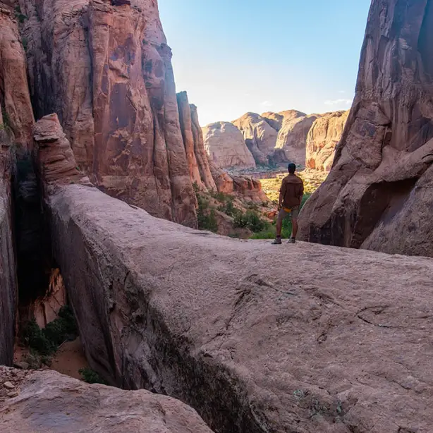 US Utah Moab canyoneering