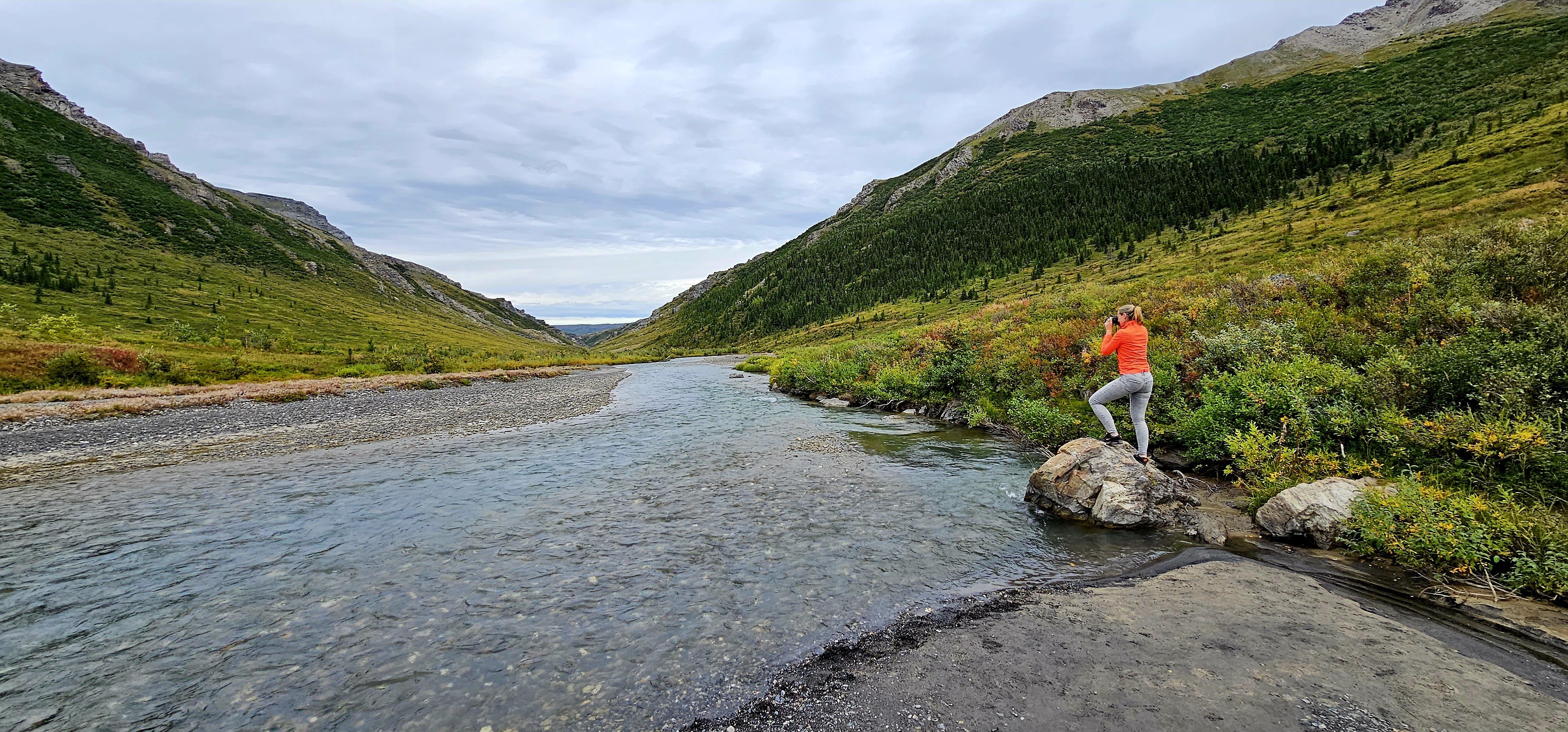 USA Alaska Denali National Park river photography