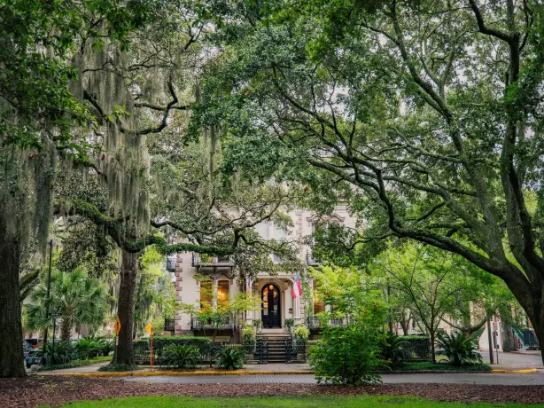 USA Deep South Georgia Savannah Antebellum Villa