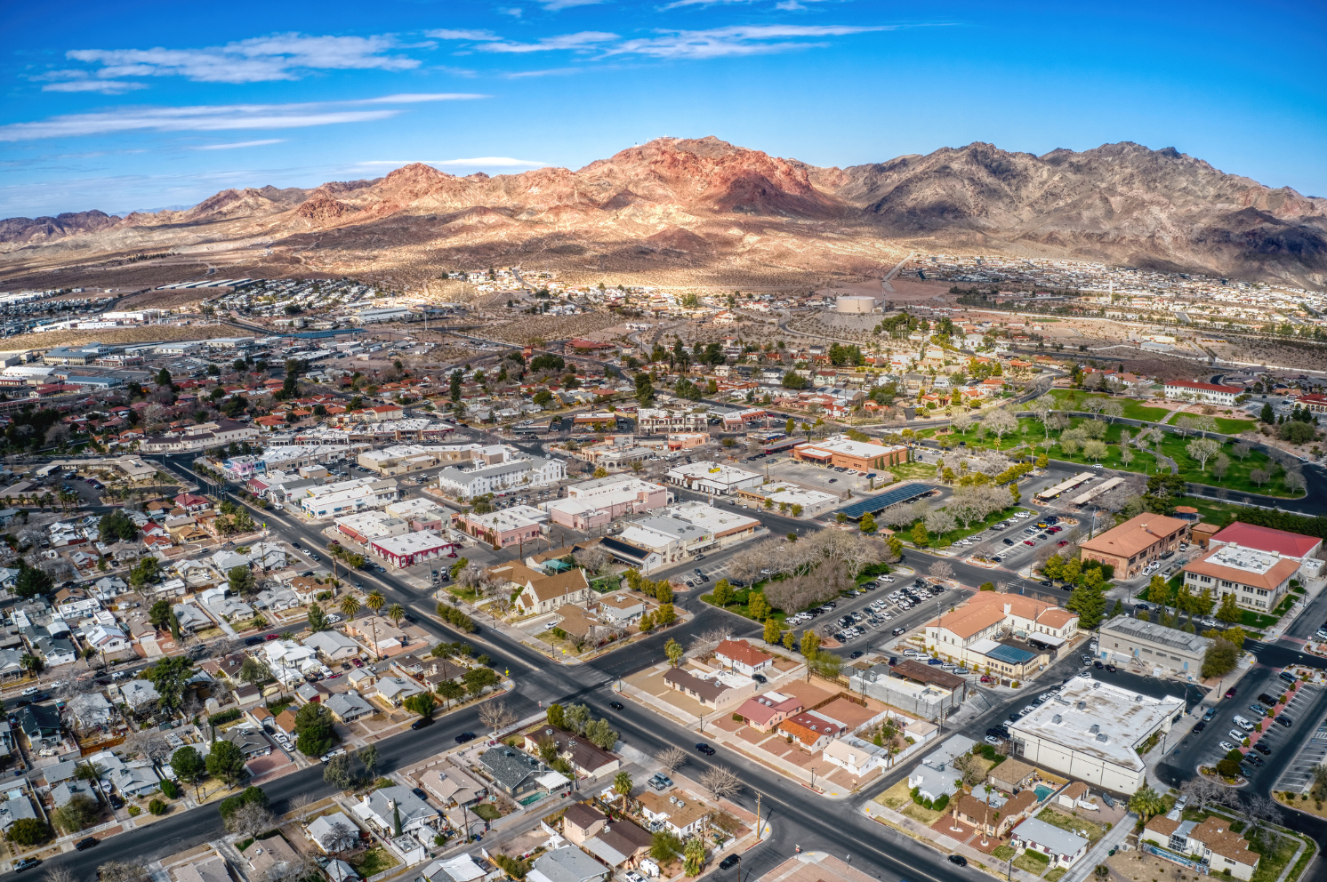 USA Nevada Boulder City aerial view Jacob Boomsma
