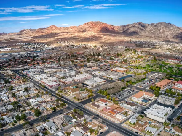 USA Nevada Boulder City aerial view Jacob Boomsma