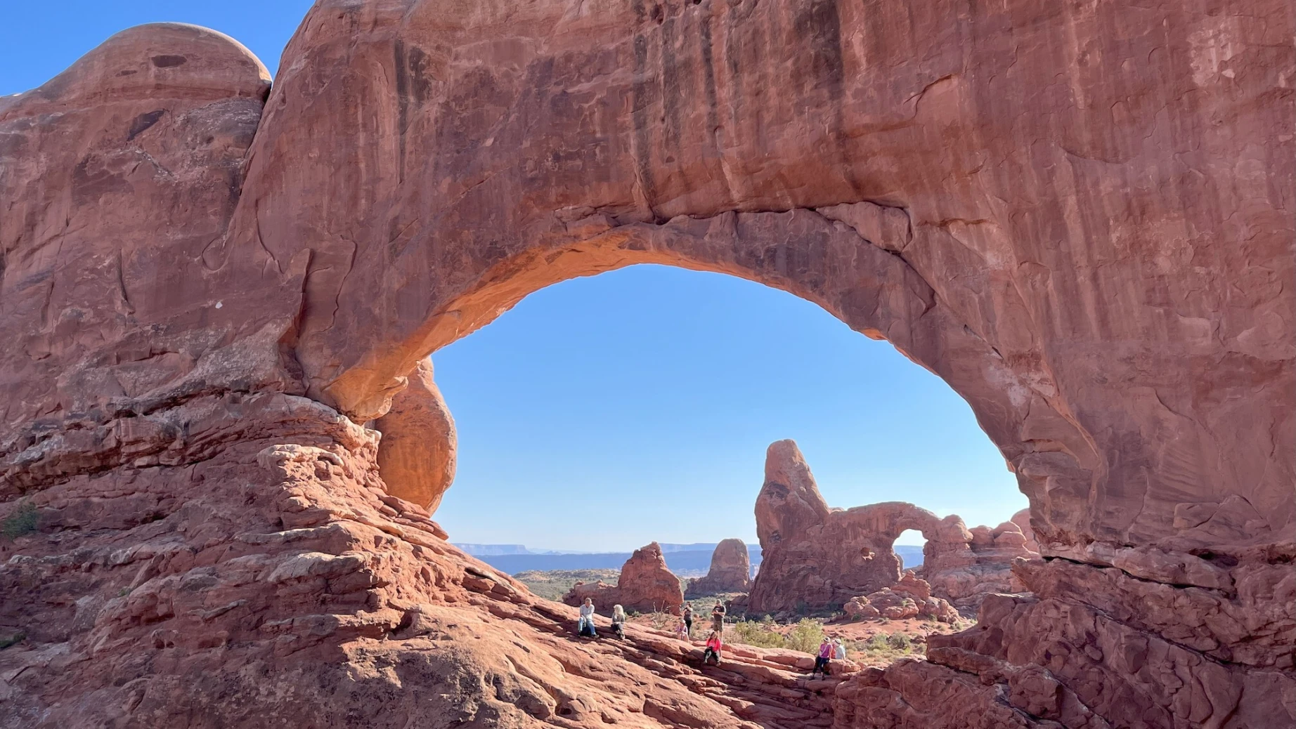 USA Utah Grand County Arches Turret Arch
