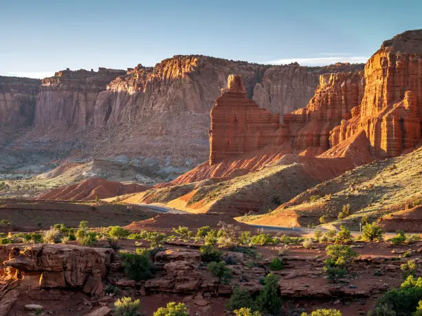 USA Utah Wayne County Scenic Byway