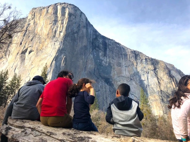 USA Kalifornien Yosemite Nationalpark Familie
