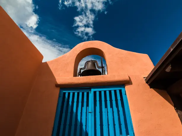 USA New Mexico Pecos Nationalpark Kirche