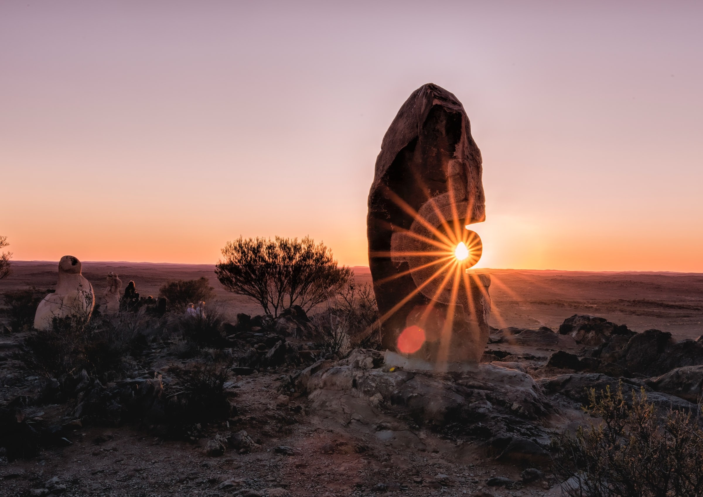 Australien NSW Broken Hill Skulpturen